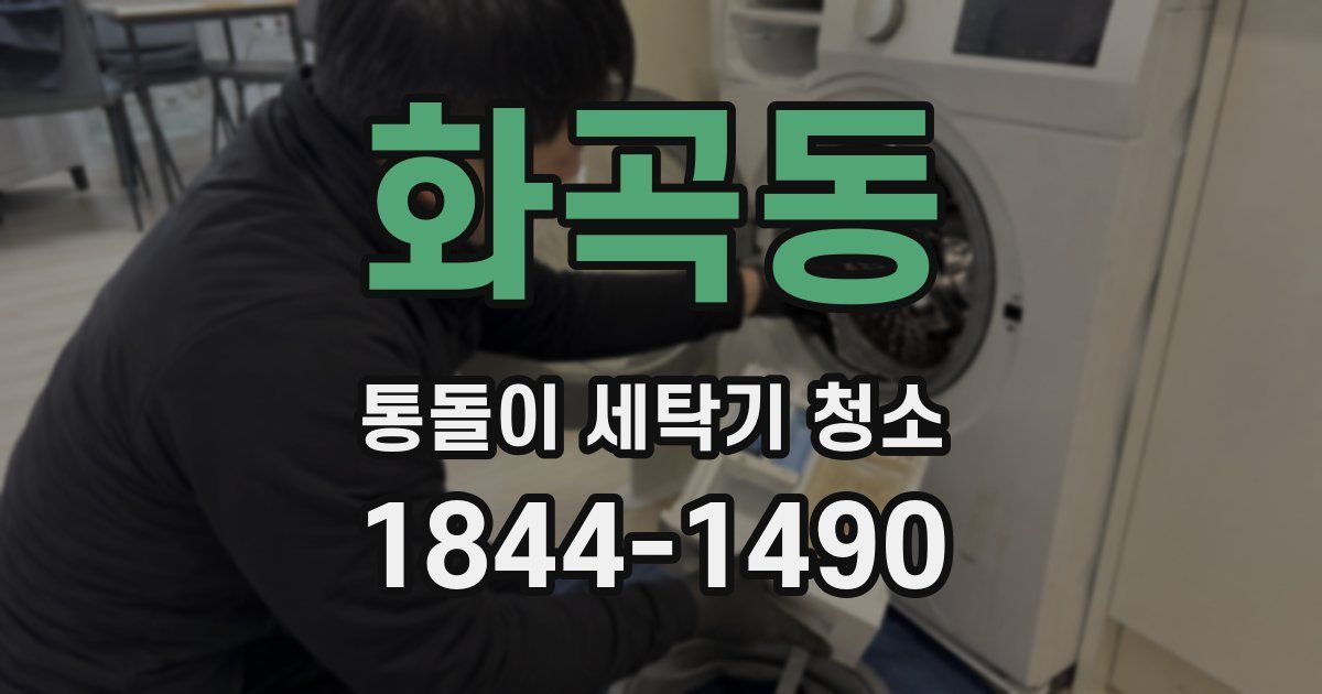화곡동 통돌이 세탁기 청소