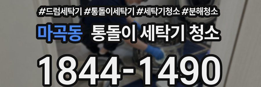 마곡동 통돌이 세탁기 청소