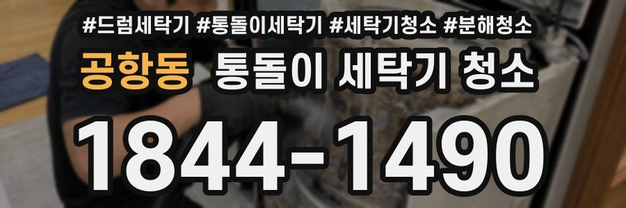 공항동 통돌이 세탁기 청소