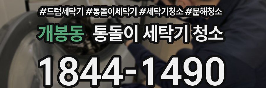 개봉동 통돌이 세탁기 청소