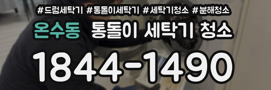 온수동 통돌이 세탁기 청소
