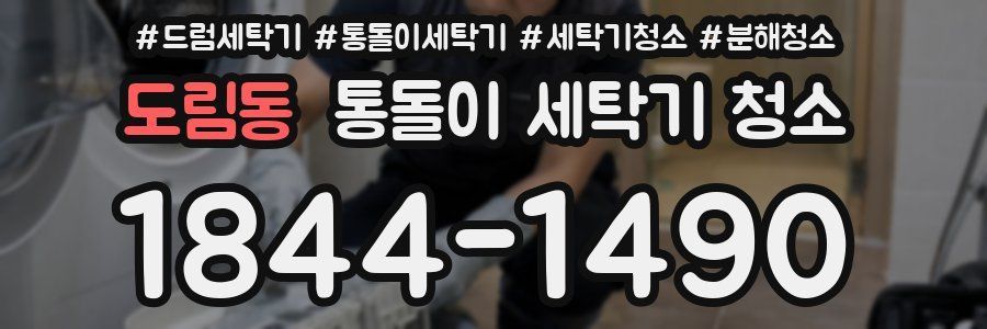 도림동 통돌이 세탁기 청소