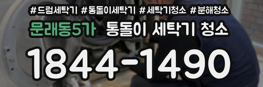 문래동5가 통돌이 세탁기 청소