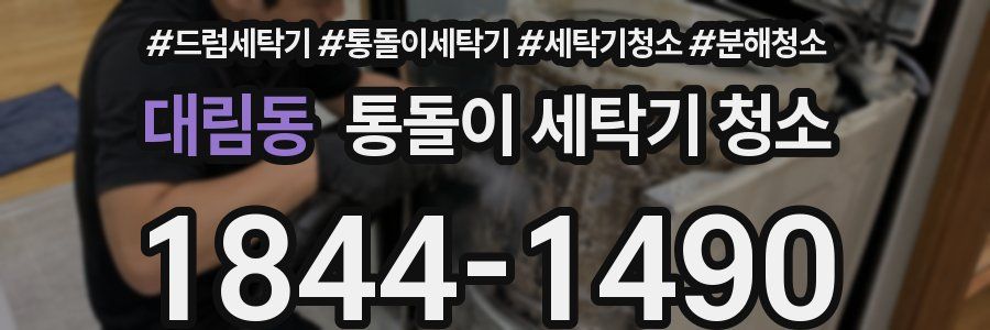 대림동 통돌이 세탁기 청소