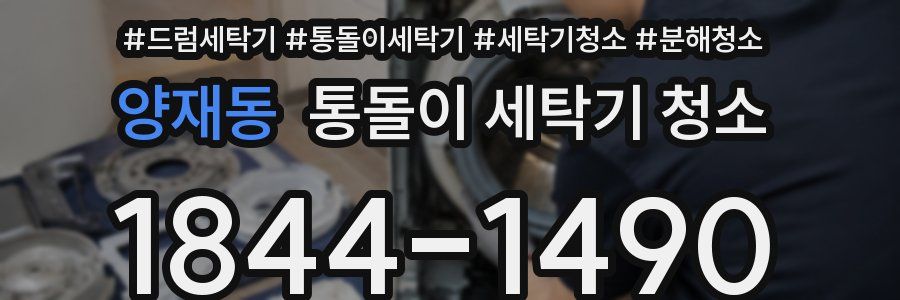 양재동 통돌이 세탁기 청소