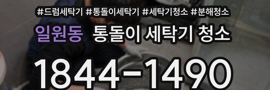 일원동 통돌이 세탁기 청소
