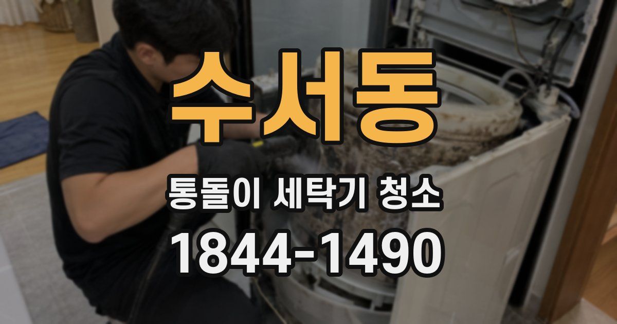 수서동 통돌이 세탁기 청소