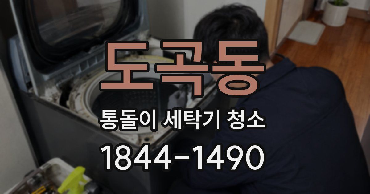도곡동 통돌이 세탁기 청소