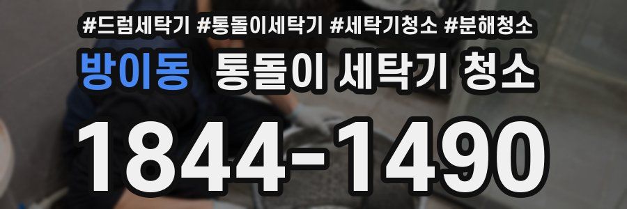 방이동 통돌이 세탁기 청소