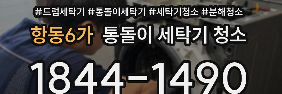 항동6가 통돌이 세탁기 청소