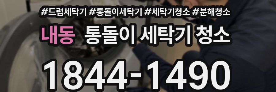 내동 통돌이 세탁기 청소