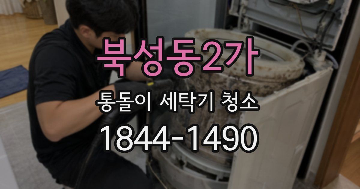 북성동2가 통돌이 세탁기 청소