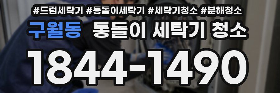 구월동 통돌이 세탁기 청소