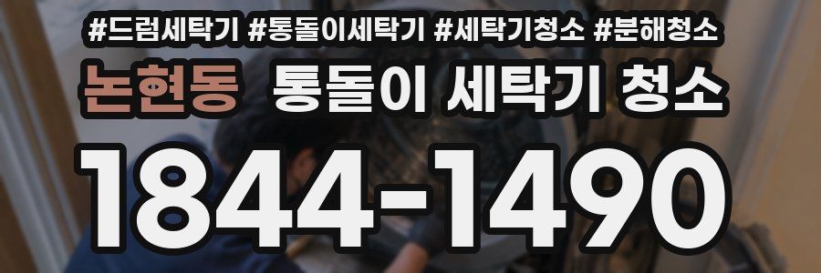 논현동 통돌이 세탁기 청소