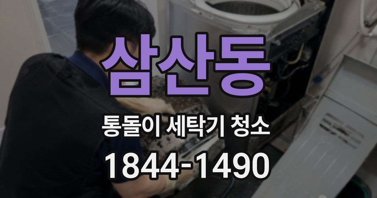 삼산동 통돌이 세탁기 청소