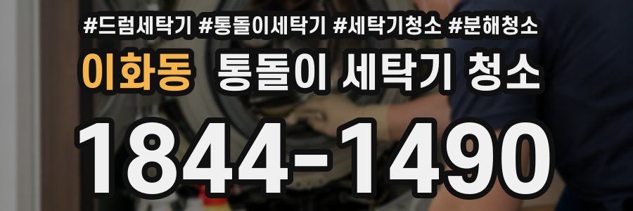 이화동 통돌이 세탁기 청소