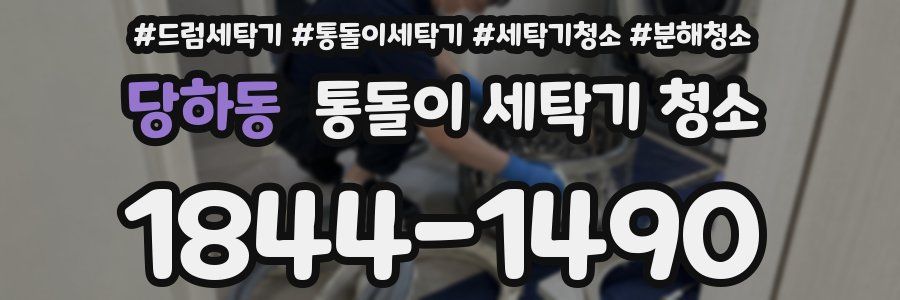 당하동 통돌이 세탁기 청소