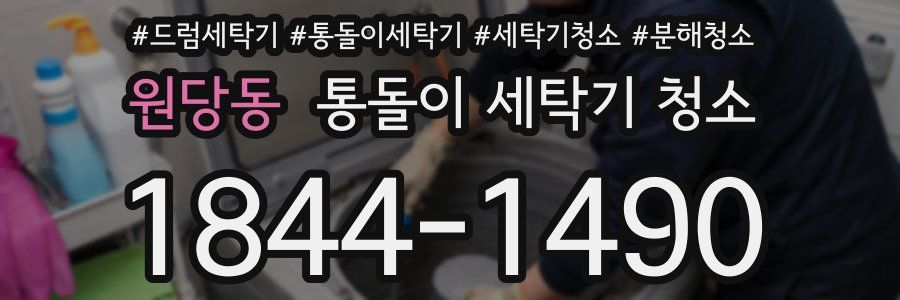 원당동 통돌이 세탁기 청소