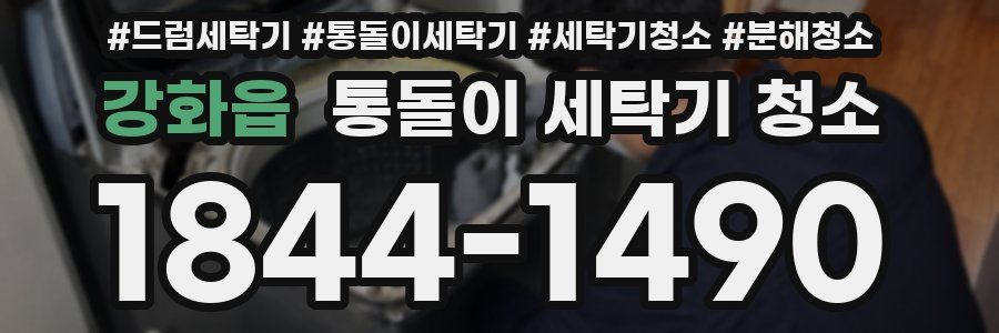 강화읍 통돌이 세탁기 청소