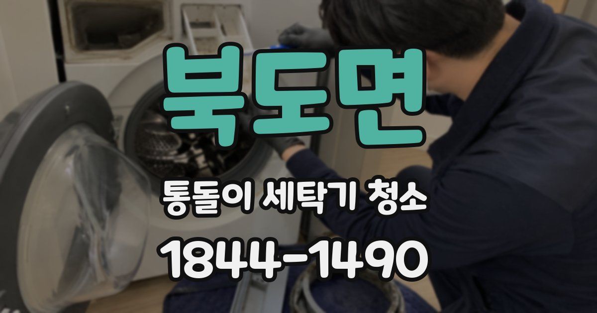 북도면 통돌이 세탁기 청소