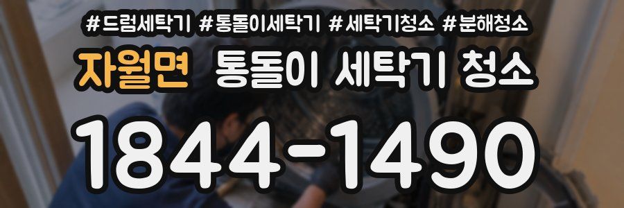 자월면 통돌이 세탁기 청소