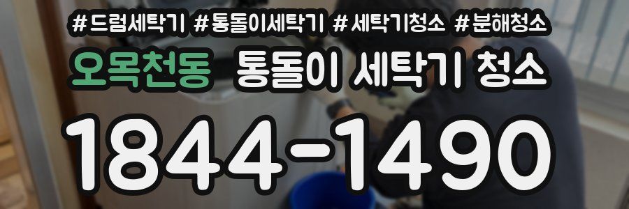 오목천동 통돌이 세탁기 청소