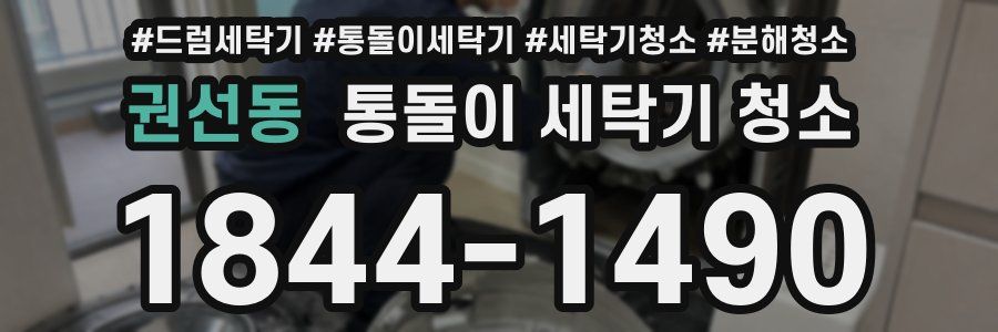 권선동 통돌이 세탁기 청소