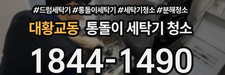 대황교동 통돌이 세탁기 청소