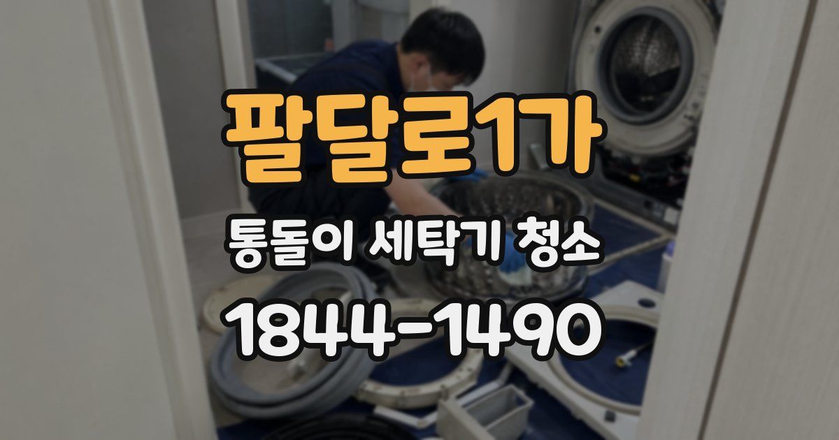 팔달로1가 통돌이 세탁기 청소
