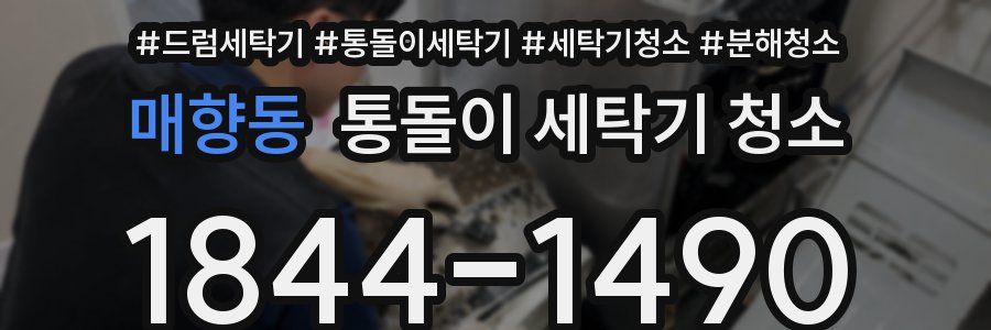매향동 통돌이 세탁기 청소