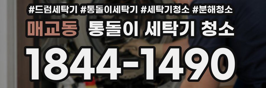 매교동 통돌이 세탁기 청소