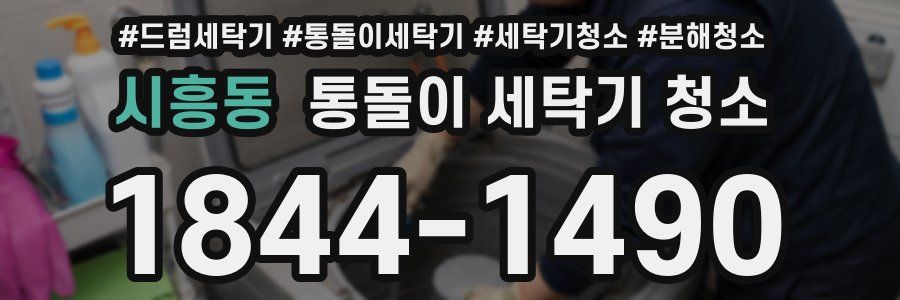 시흥동 통돌이 세탁기 청소