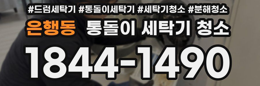은행동 통돌이 세탁기 청소