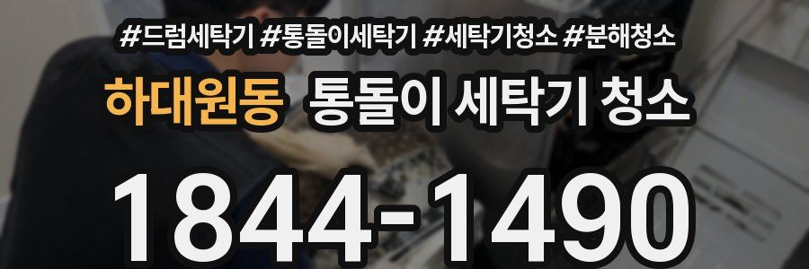 하대원동 통돌이 세탁기 청소