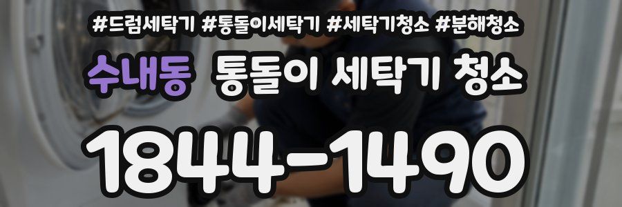 수내동 통돌이 세탁기 청소