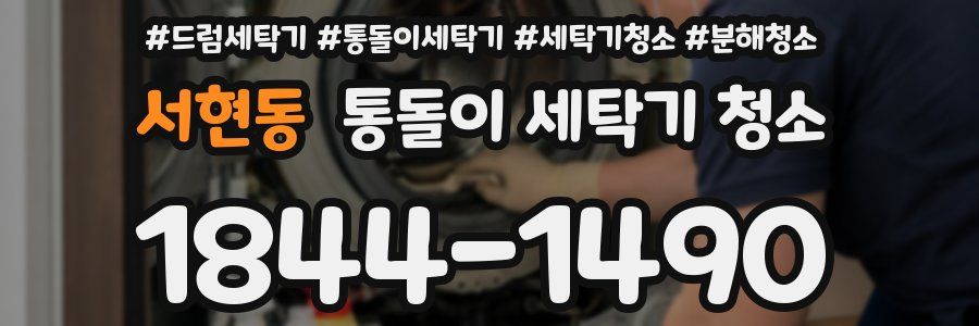 서현동 통돌이 세탁기 청소