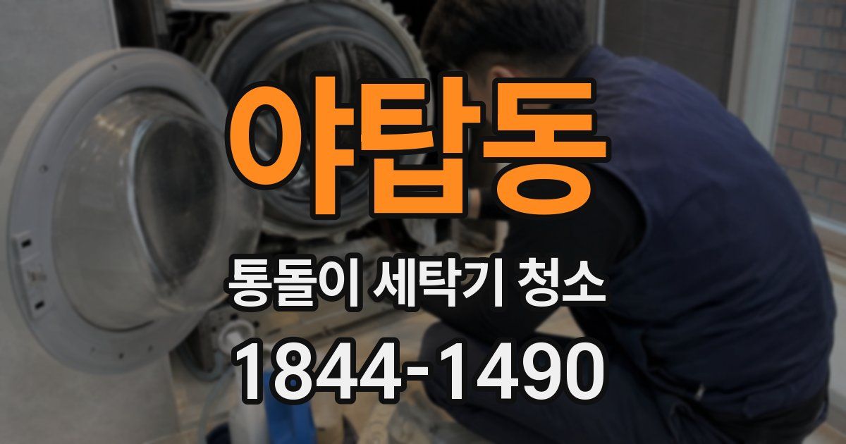야탑동 통돌이 세탁기 청소