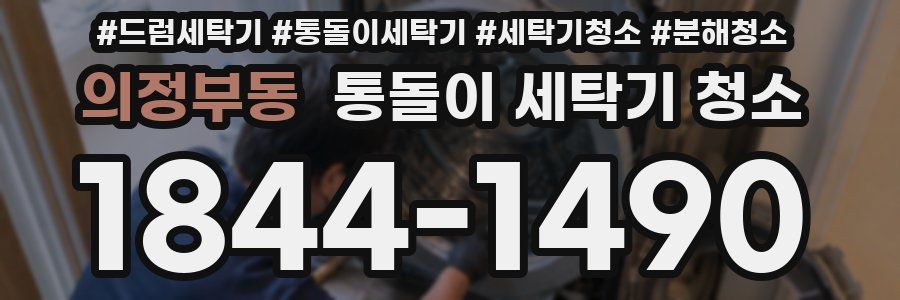 의정부동 통돌이 세탁기 청소