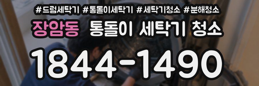 장암동 통돌이 세탁기 청소