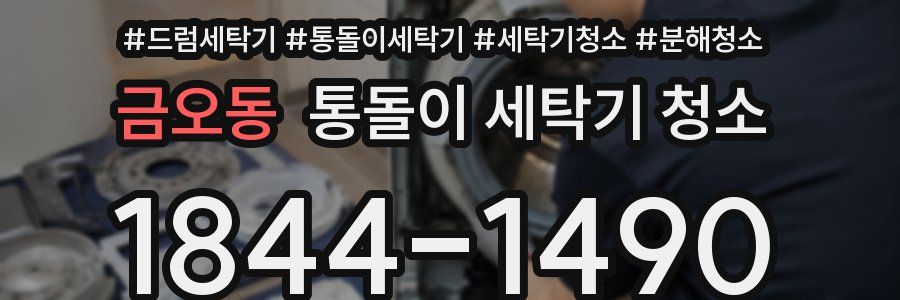 금오동 통돌이 세탁기 청소