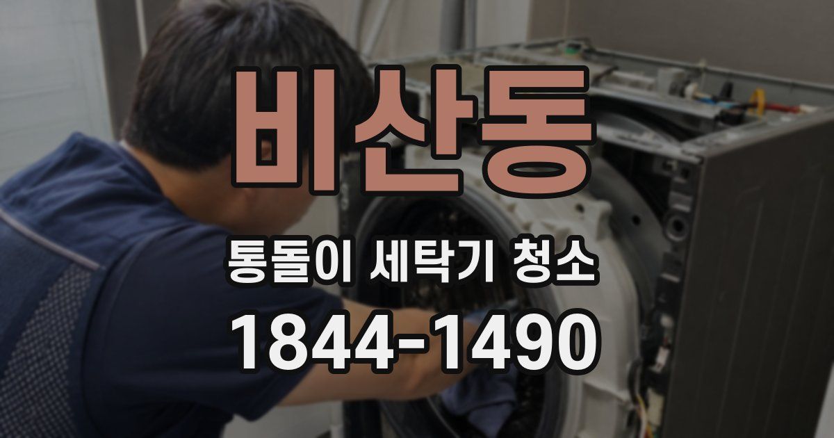 비산동 통돌이 세탁기 청소
