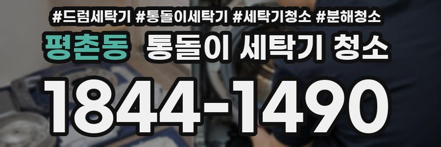 평촌동 통돌이 세탁기 청소