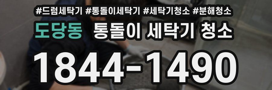 도당동 통돌이 세탁기 청소
