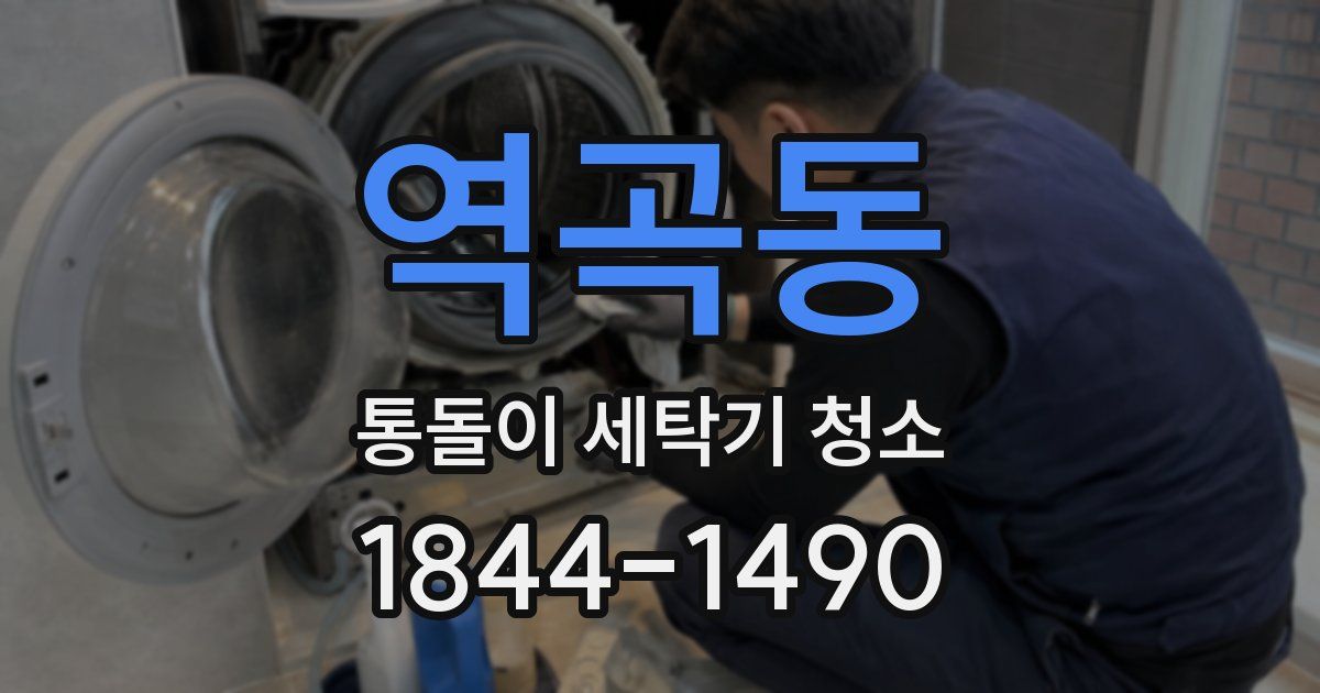 역곡동 통돌이 세탁기 청소
