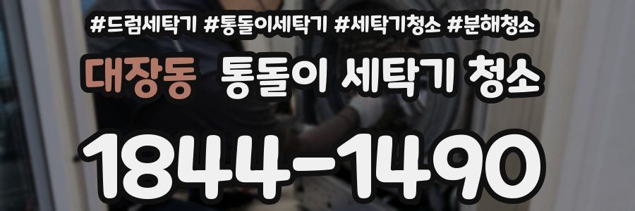 대장동 통돌이 세탁기 청소