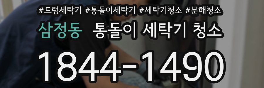 삼정동 통돌이 세탁기 청소