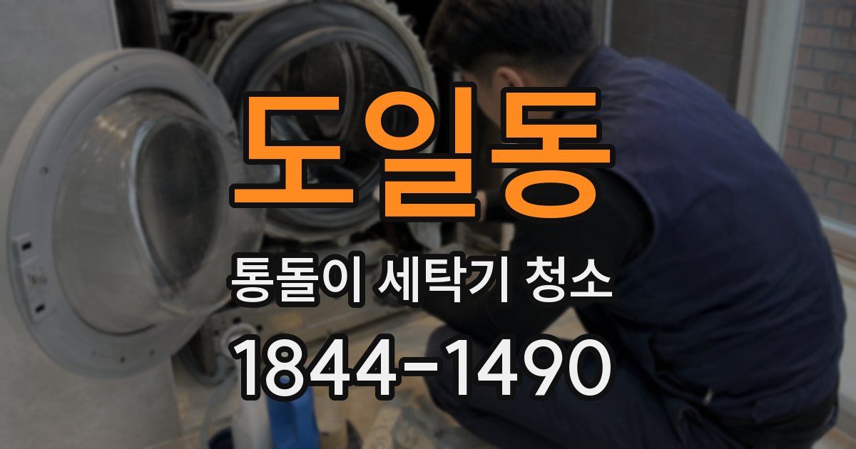 도일동 통돌이 세탁기 청소