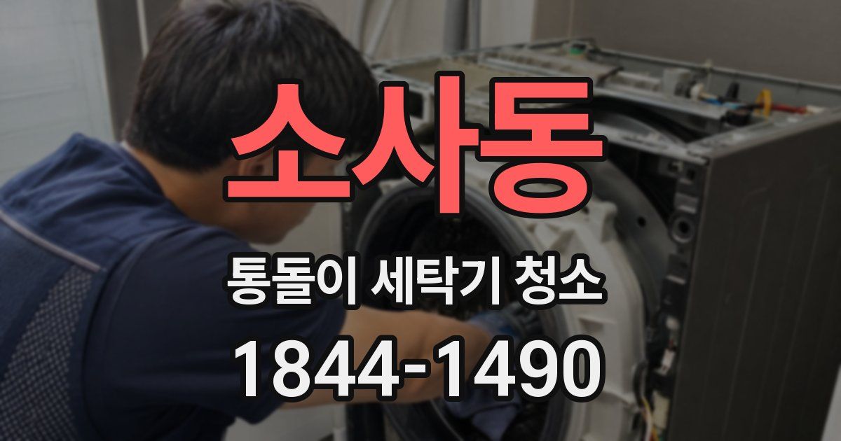 소사동 통돌이 세탁기 청소