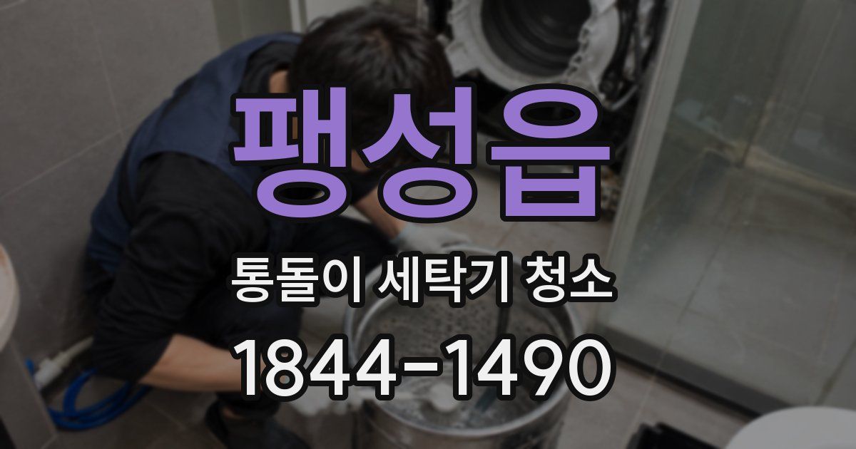 팽성읍 통돌이 세탁기 청소