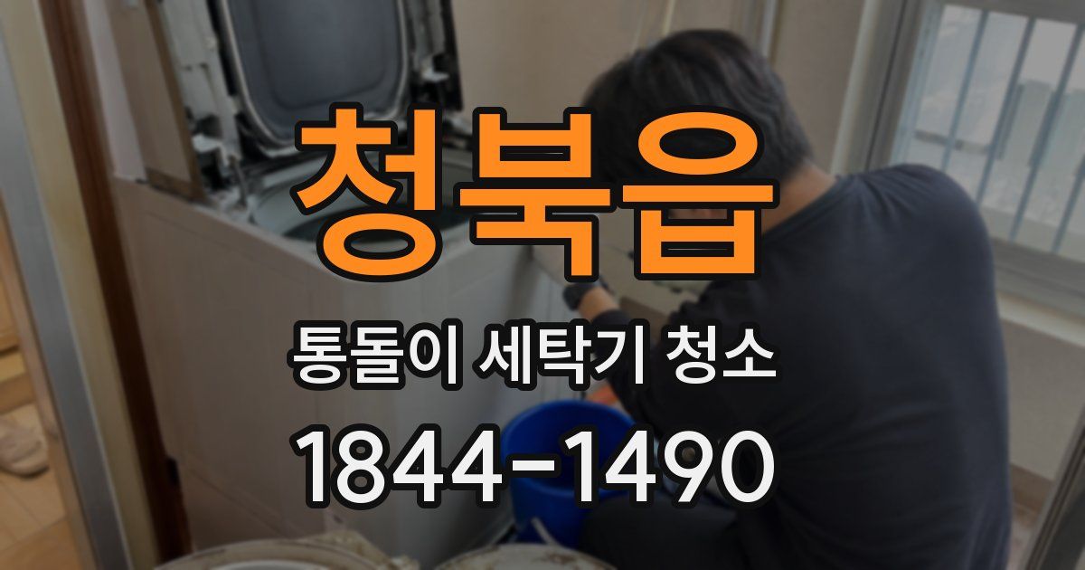 청북읍 통돌이 세탁기 청소